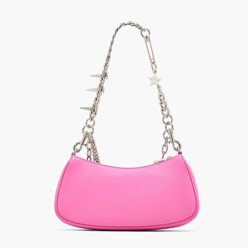 Рожева шкіряна сумка Marc Jacobs The Star Charm у відтінку Bow Pink