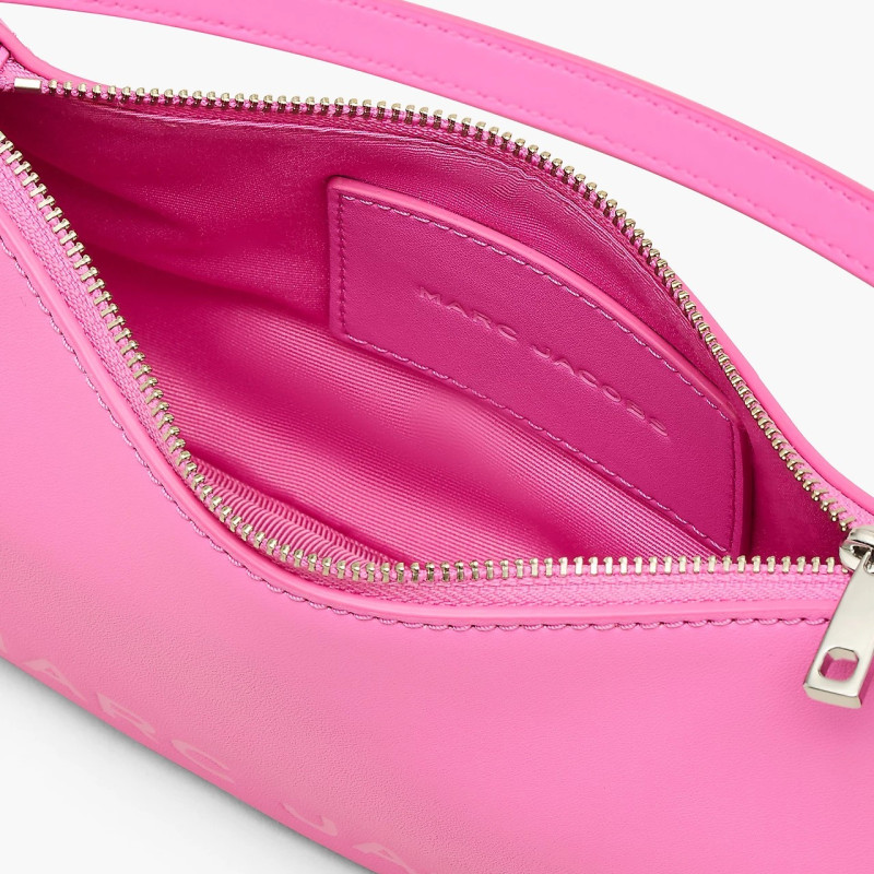 Рожева шкіряна сумка Marc Jacobs The Star Charm у відтінку Bow Pink