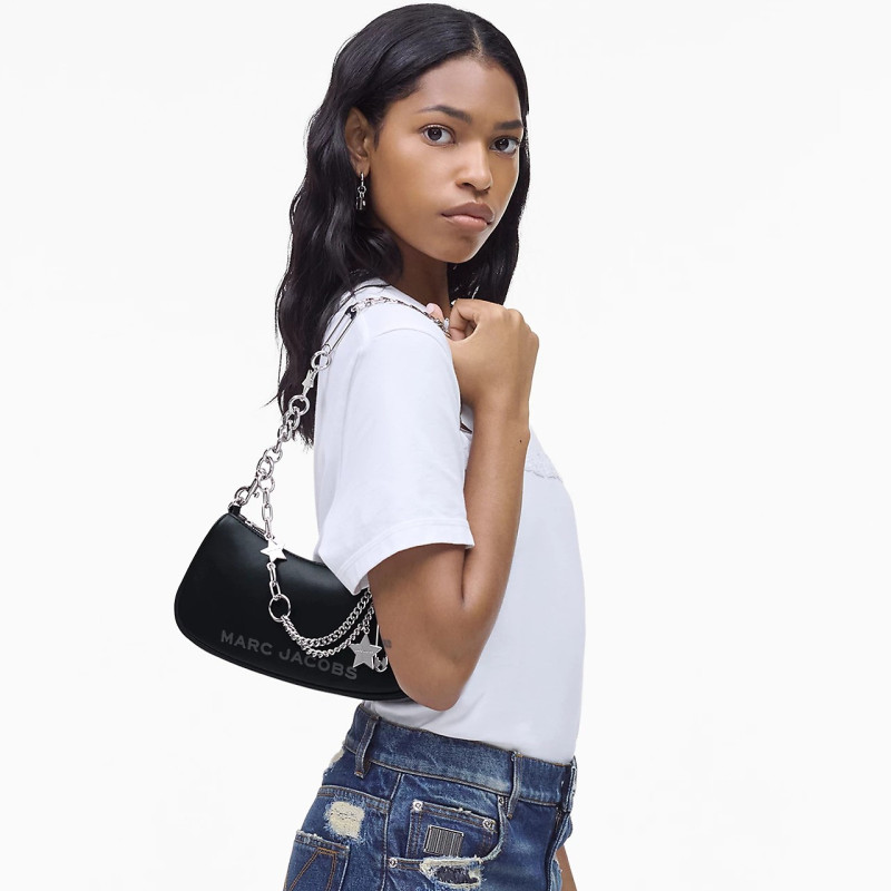Шкіряна сумка Marc Jacobs The Star Charm з металевою зіркою