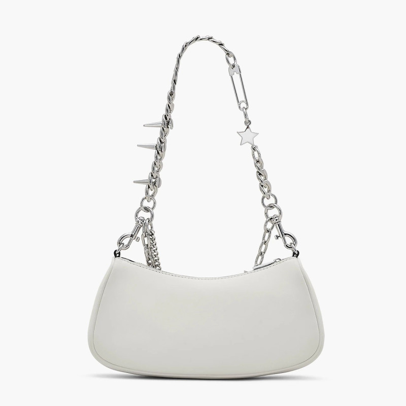 Біла шкіряна сумка Marc Jacobs The Star Charm з підвіскою-зіркою