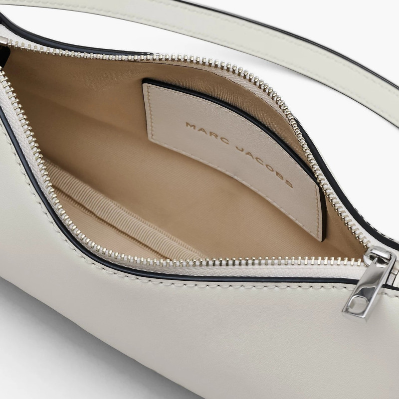 Біла шкіряна сумка Marc Jacobs The Star Charm з підвіскою-зіркою