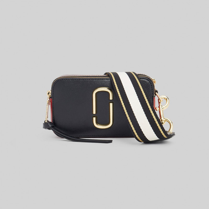 Marc Jacobs Snapshot Small Camera Bag Black/Red