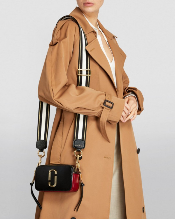 Marc Jacobs Snapshot Small Camera Bag Black/Red