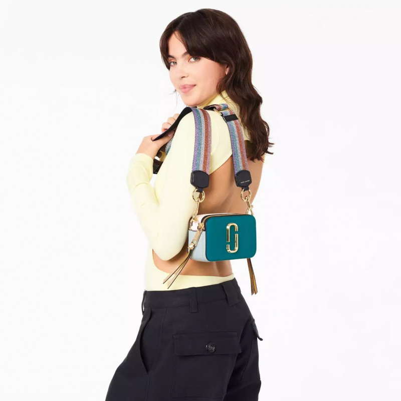 Сумка Marc Jacobs The Colorblock Snapshot Harbor Blue Multi