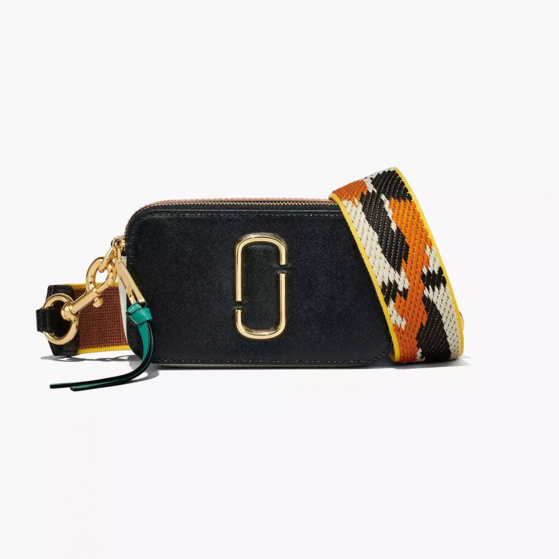Marc Jacobs The Snapshot Black/Honey Ginger Multi