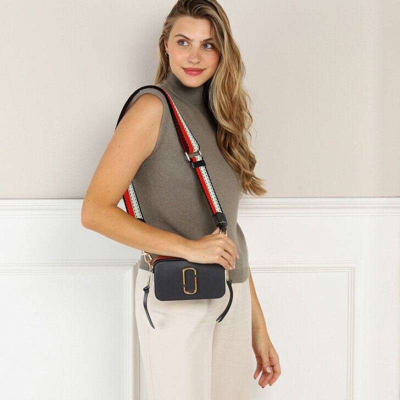 Marc Jacobs The Snapshot Cylinder Grey Multi Bag