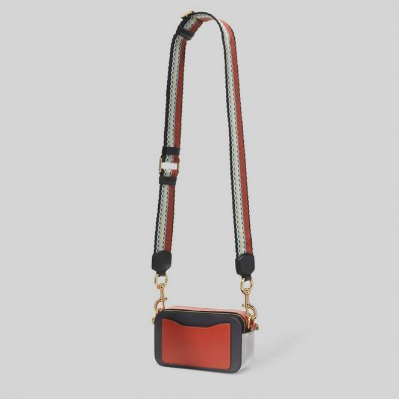Marc Jacobs The Snapshot Cylinder Grey Multi Bag