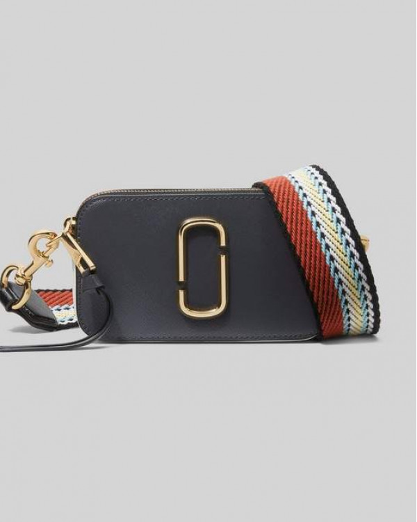 Marc Jacobs The Snapshot Cylinder Grey Multi Bag