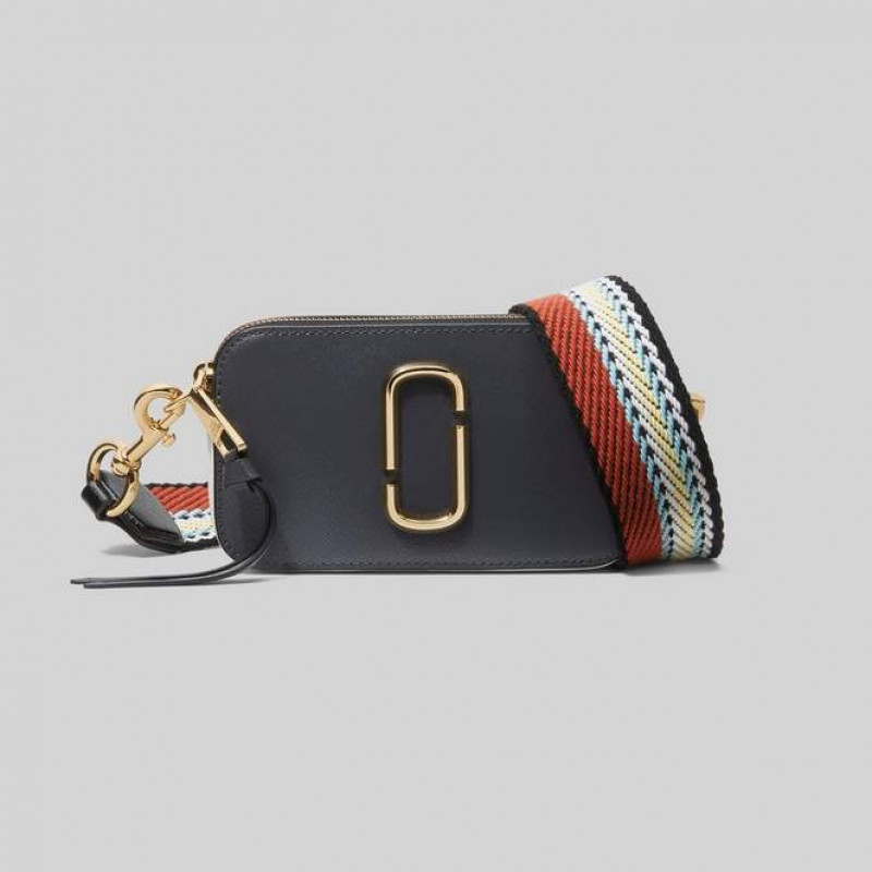 Marc Jacobs The Snapshot Cylinder Grey Multi Bag