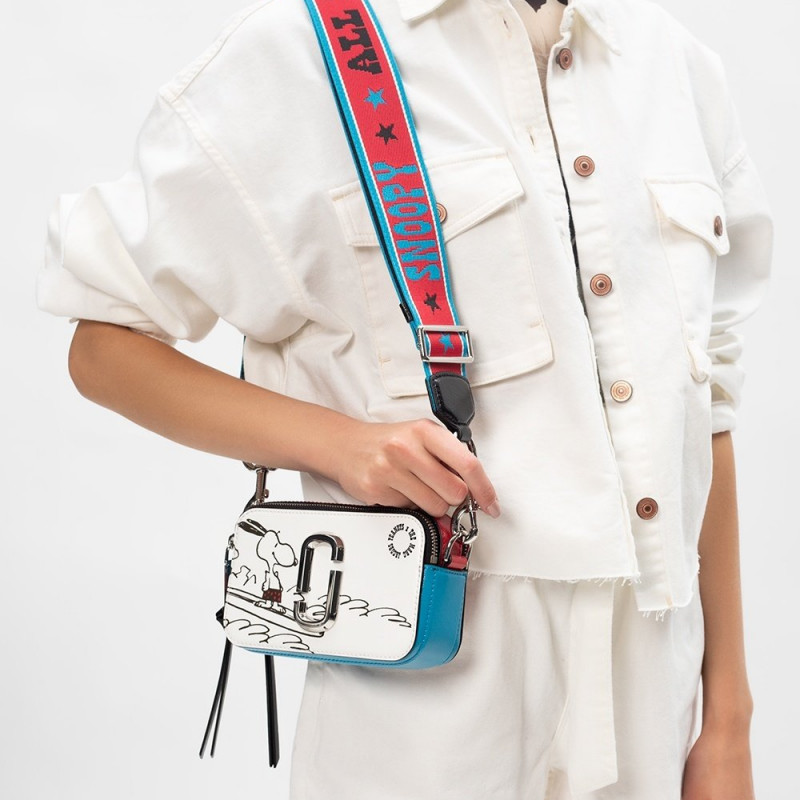 Сумка Marc Jacobs The Snapshot Snoopy White Multi