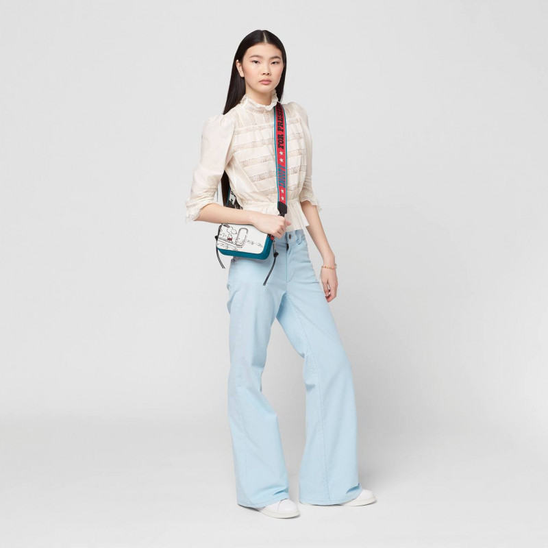 Сумка Marc Jacobs The Snapshot Snoopy White Multi