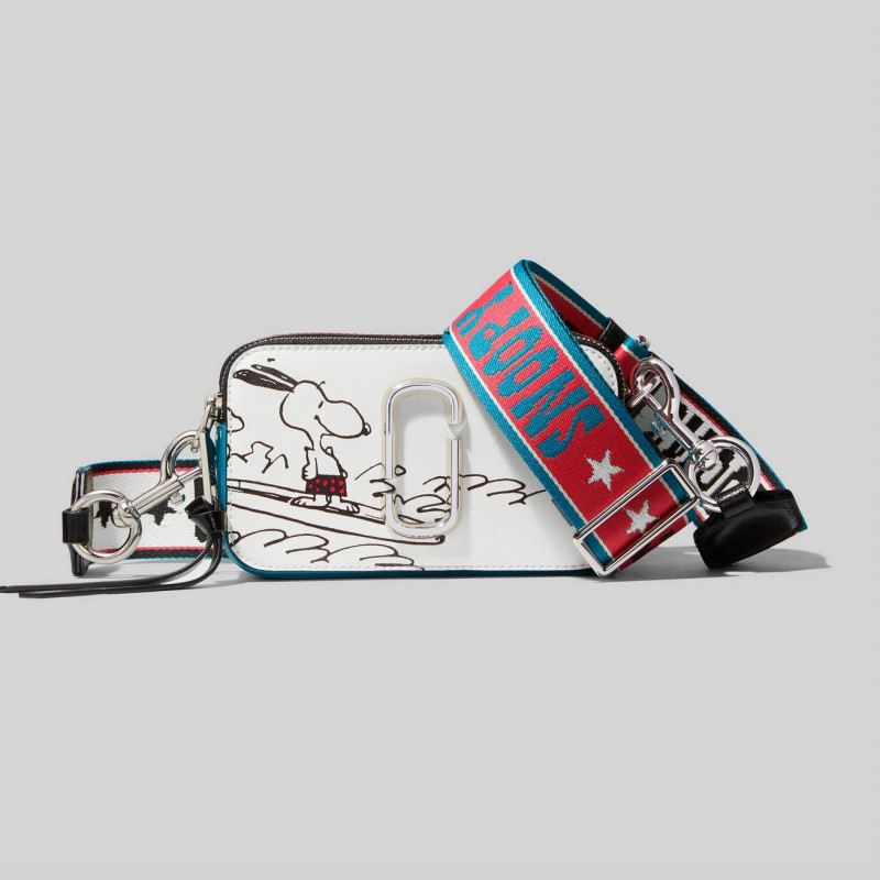 Сумка Marc Jacobs The Snapshot Snoopy White Multi