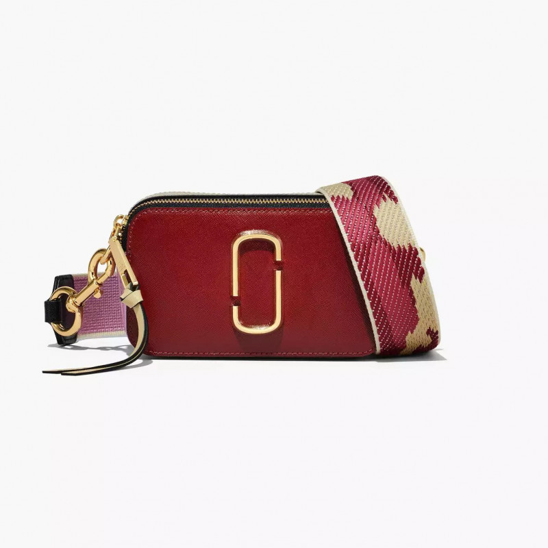 Marc Jacobs The Snapshot Vachetta Red Multi