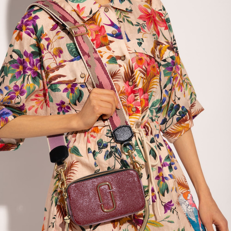 Marc Jacobs The Snapshot Vachetta Red Multi