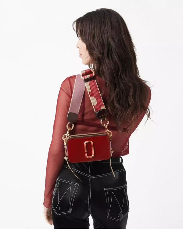 Marc Jacobs The Snapshot Vachetta Red Multi