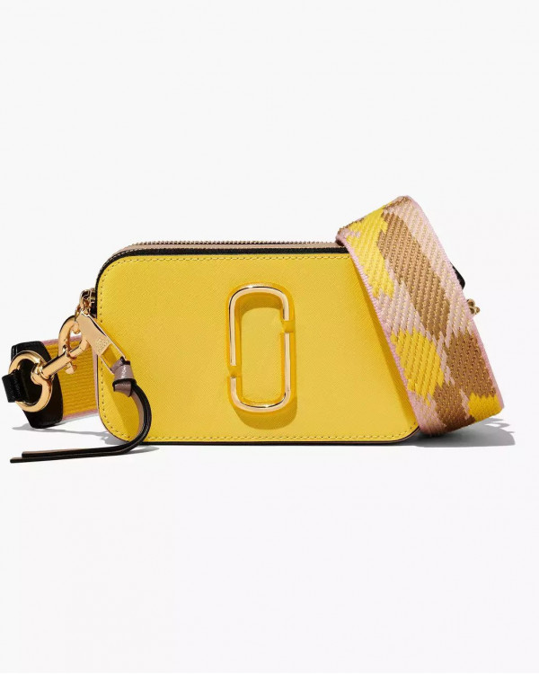 Сумка Marc Jacobs The Snapshot Yellow Cream Multi