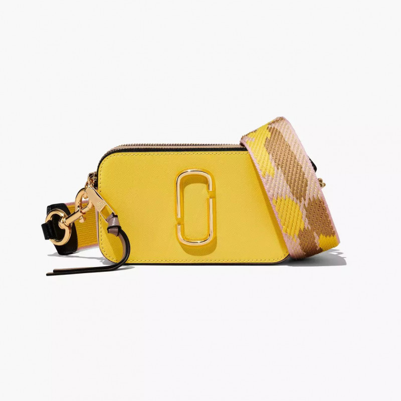 Сумка Marc Jacobs The Snapshot Yellow Cream Multi