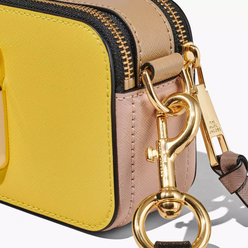 Сумка Marc Jacobs The Snapshot Yellow Cream Multi