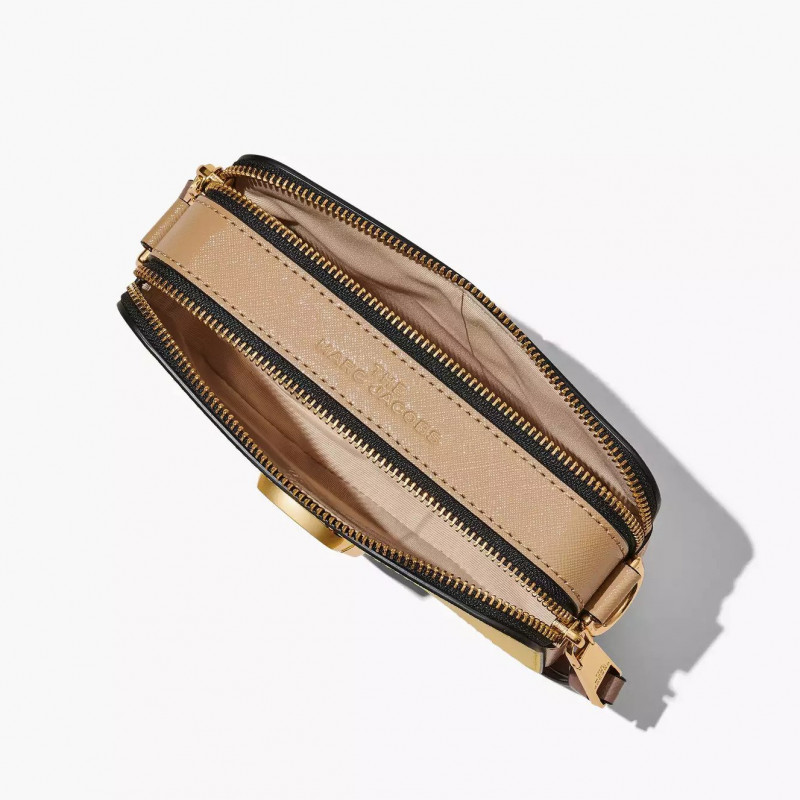 Сумка Marc Jacobs The Snapshot Yellow Cream Multi