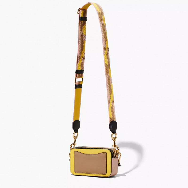 Сумка Marc Jacobs The Snapshot Yellow Cream Multi