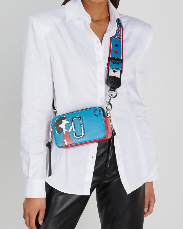 Сумка Marc Jacobs X Peanuts The Snapshot Blue Multi