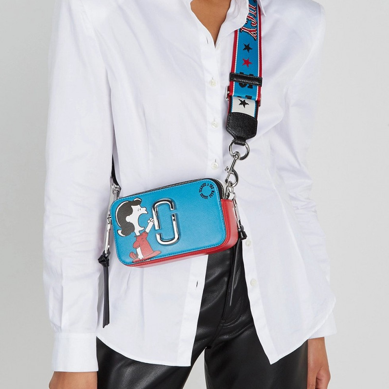 Сумка Marc Jacobs X Peanuts The Snapshot Blue Multi