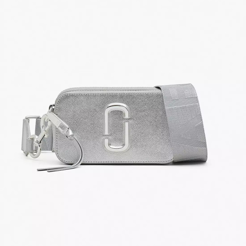 Сумка Marc Jacobs The Metallic Snapshot DTM (Монохромна фурнітура)