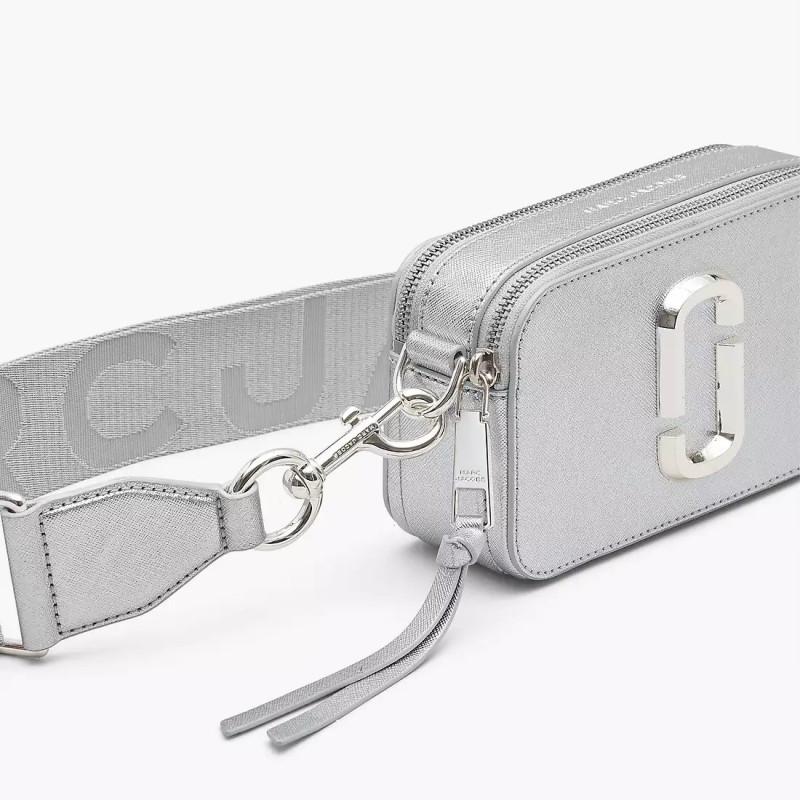 Сумка Marc Jacobs The Metallic Snapshot DTM (Монохромна фурнітура)