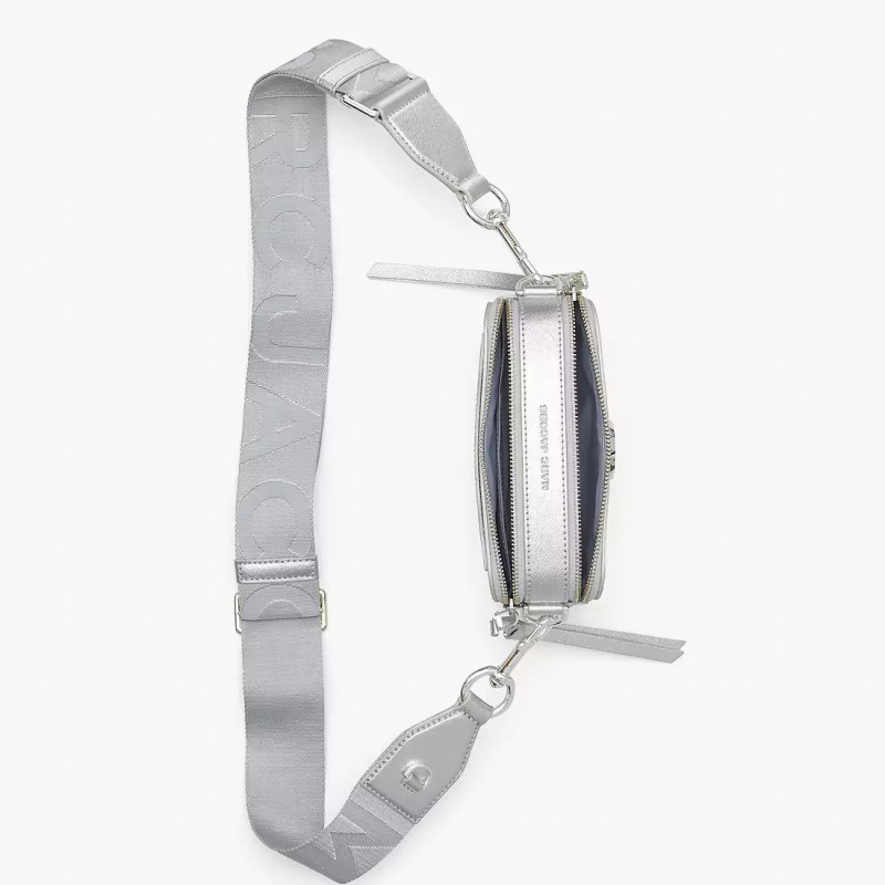 Сумка Marc Jacobs The Metallic Snapshot DTM (Монохромна фурнітура)