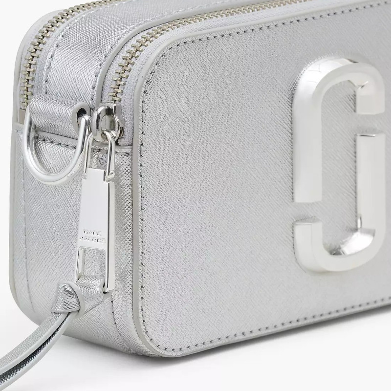 Сумка Marc Jacobs The Metallic Snapshot DTM (Монохромна фурнітура)