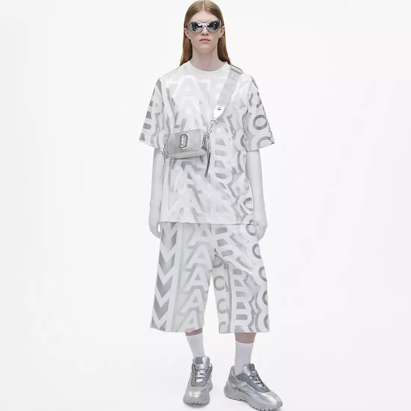Сумка Marc Jacobs The Metallic Snapshot DTM (Монохромна фурнітура)
