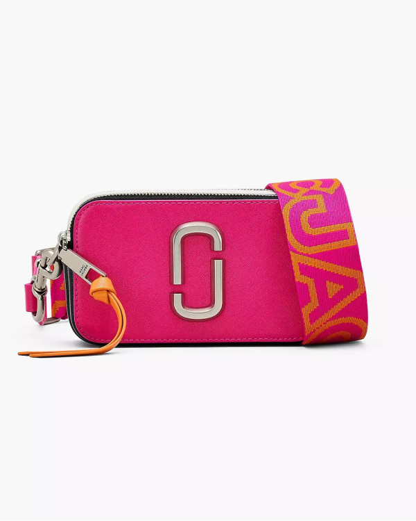 Сумка Marc Jacobs The Snapshot Hot Pink Multi