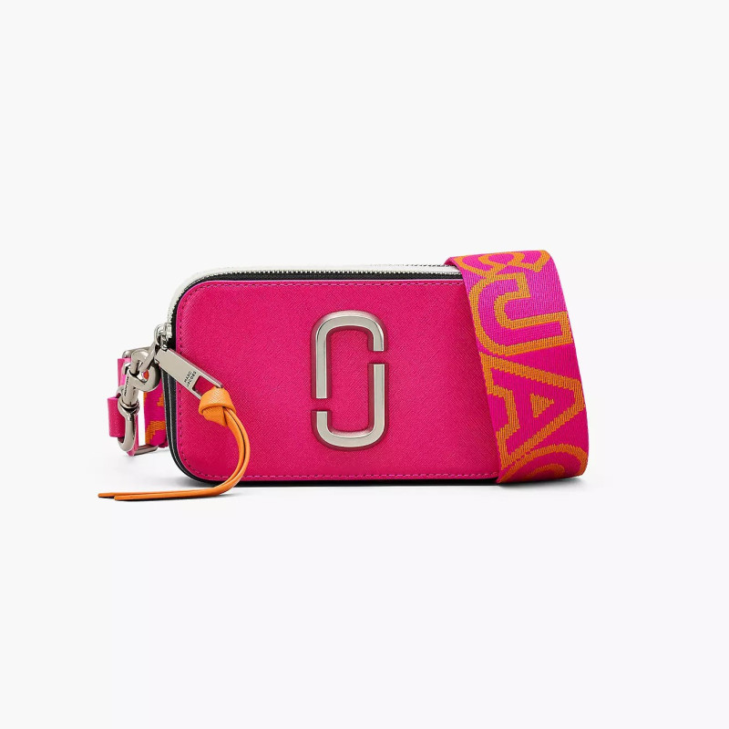 Сумка Marc Jacobs The Snapshot Hot Pink Multi