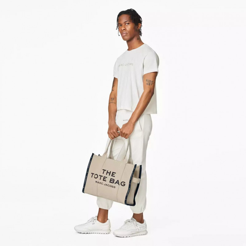 Шопер Marc Jacobs The Jacquard Large Tote Bag Warm Sand