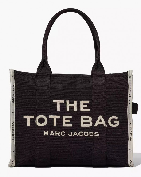Шопер Marc Jacobs The Jacquard Large Tote Bag Black