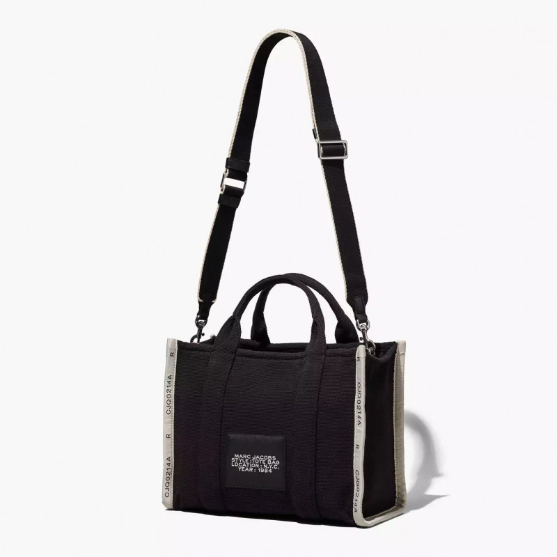 Жіноча сумка Marc Jacobs The Jacquard Medium Tote Bag Black