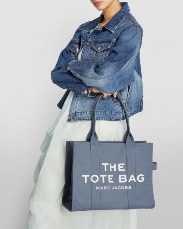Сумка Marc Jacobs The Large Tote Bag Blue Shadow