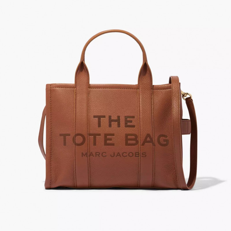 Сумка Marc Jacobs The Leather Medium Tote Bag Argan Oil