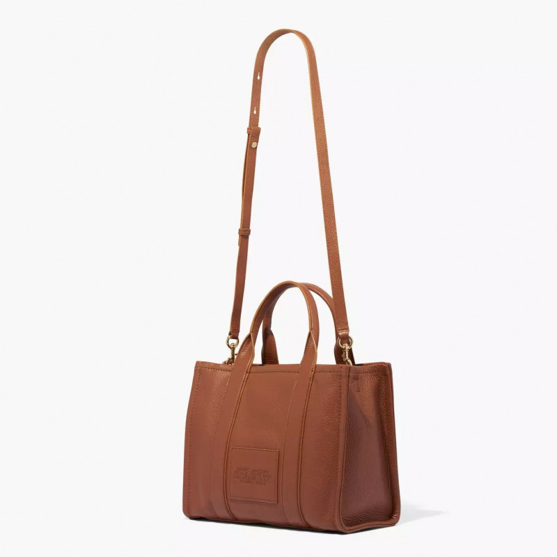 Сумка Marc Jacobs The Leather Medium Tote Bag Argan Oil