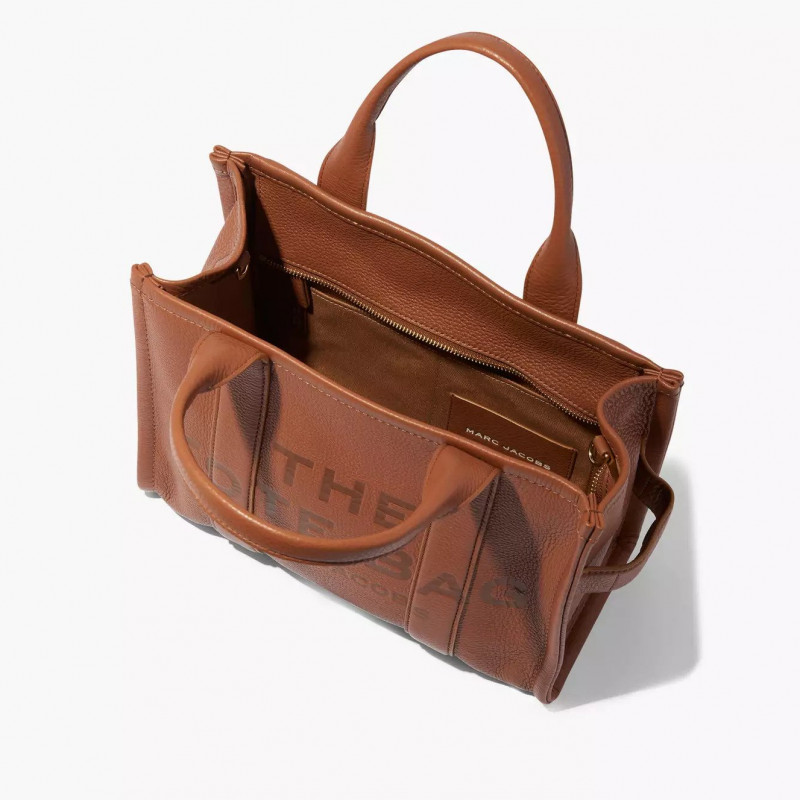 Сумка Marc Jacobs The Leather Medium Tote Bag Argan Oil