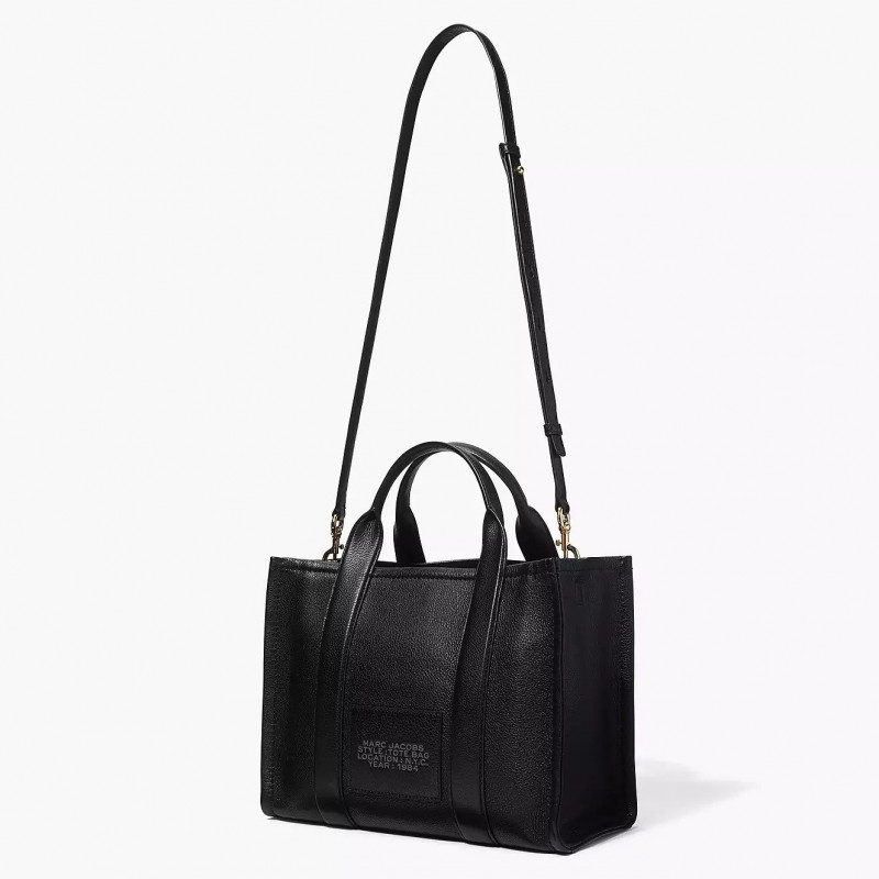 Сумка Marc Jacobs The Leather Medium Tote Bag Black