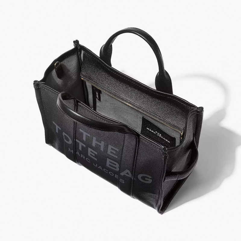 Сумка Marc Jacobs The Leather Medium Tote Bag Black