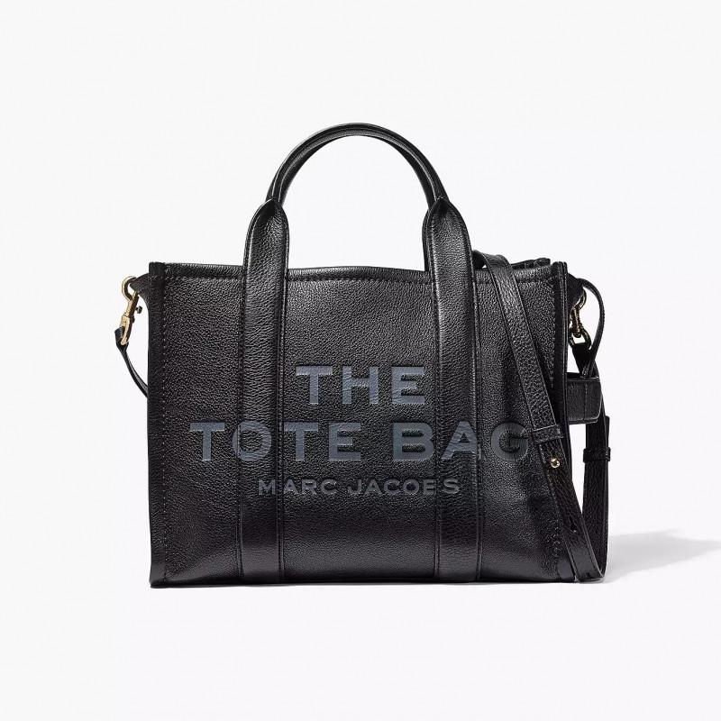 Сумка Marc Jacobs The Leather Medium Tote Bag Black