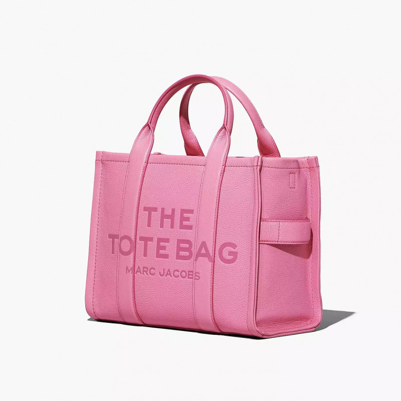Сумка Marc Jacobs The Leather Medium Tote Bag Candy Pink