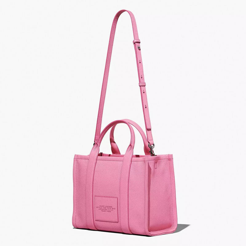 Сумка Marc Jacobs The Leather Medium Tote Bag Candy Pink