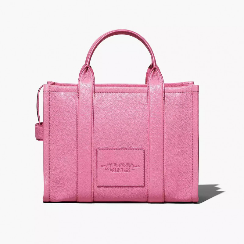 Сумка Marc Jacobs The Leather Medium Tote Bag Candy Pink