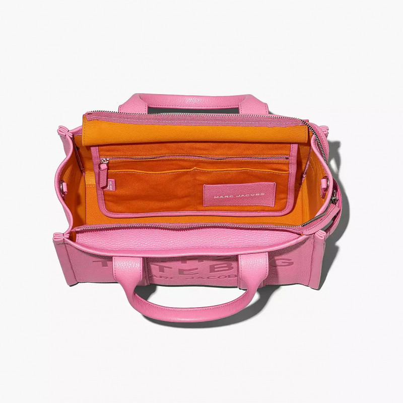 Сумка Marc Jacobs The Leather Medium Tote Bag Candy Pink
