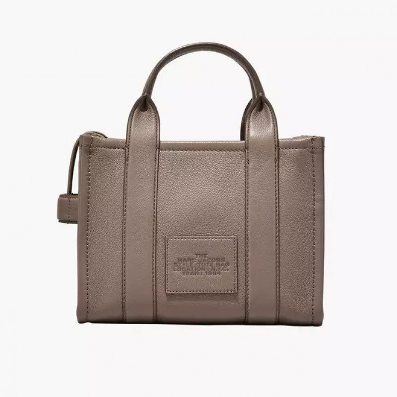 Сумка Marc Jacobs The Leather Medium Tote Bag Cement