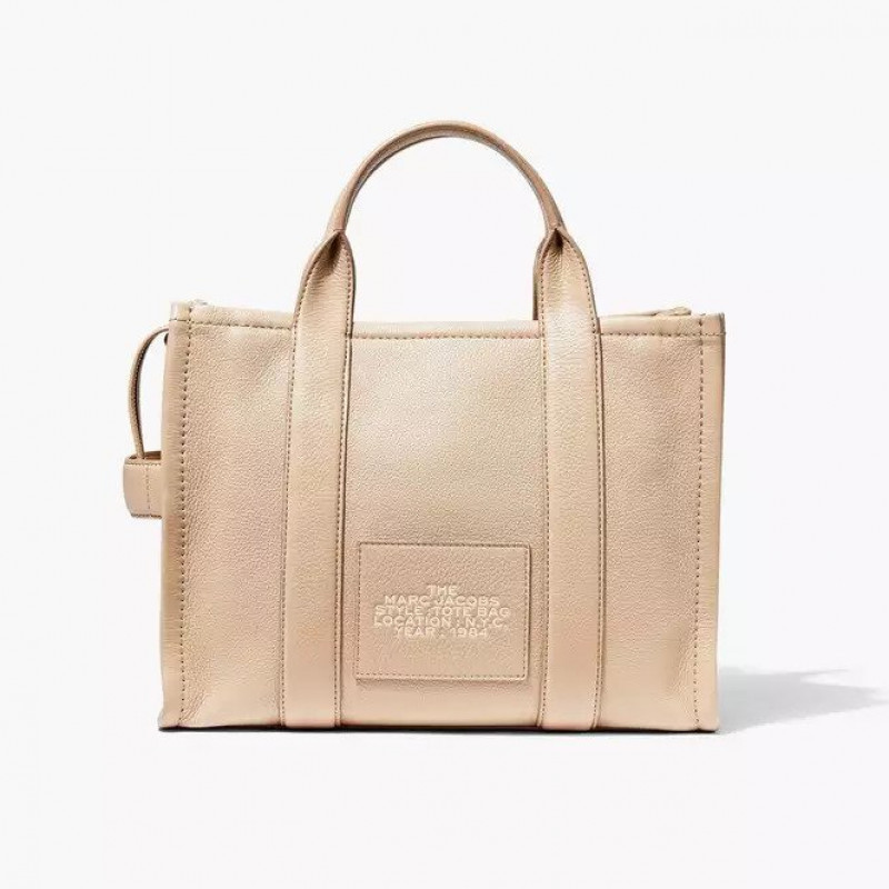 Сумка Marc Jacobs The Leather Medium Tote Bag Twine