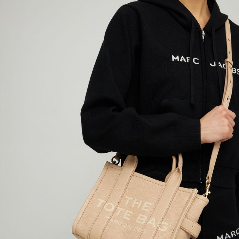 Сумка Marc Jacobs The Leather Medium Tote Bag Twine